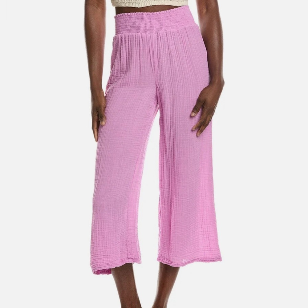 Michael Stars | Medina Cropped Gauze Pant | Women’s Cropped Pants | NWOT